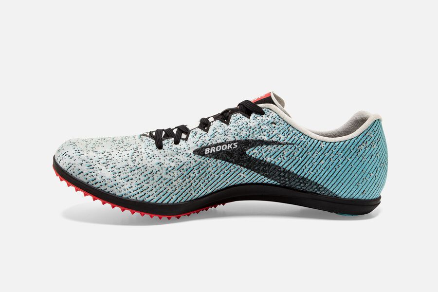 Brooks Mach 19 Spikeless Spikes Loopschoenen Heren - Grijs/Zwart - 210675KLD